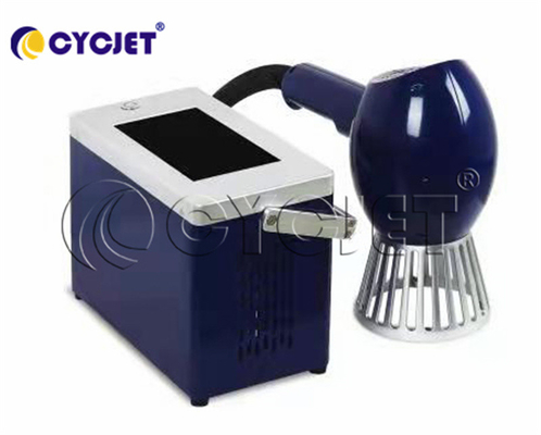 30W Fiber Laser Coding And Marking Machine CYCJET Portable Handheld Laser Marker