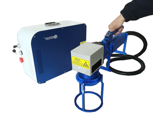 High Resolution Handheld Laser Coding And Marking Machine Metal Can
