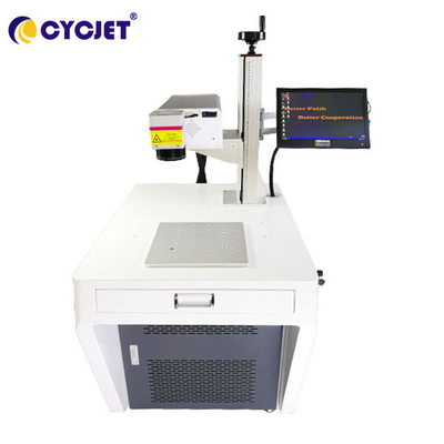 เครื่องเข้ารหัสและทำเครื่องหมายแบบพกพาอัตโนมัติ LU5 Laser สำหรับขวด PP