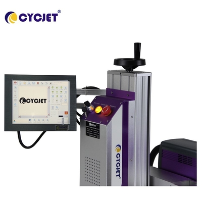 เครื่องพิมพ์เลเซอร์ CO2 ออนไลน์ ทำเครื่องหมายโลโก้บนผลิตภัณฑ์ไม้