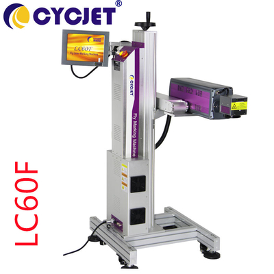 เครื่องหมายเลเซอร์ CO2 60W สําหรับการพิมพ์ชื่อแบรนด์ไม้