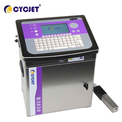 หมึกอุตสาหกรรม Cij Inkjet Coder เครื่องพิมพ์ Jet Batch Code เครื่องพิมพ์ทำความสะอาดอัตโนมัติ