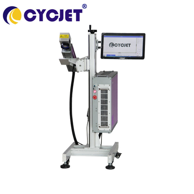เครื่องเลเซอร์มาร์กเกอร์อุตสาหกรรม 20W Mopa Pipe Cycjet Laser Printer