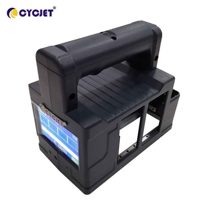 แสตมป์เครื่องพิมพ์บาร์โค้ดอิงค์เจ็ทมือถือ 300DPI Smart Handheld Inkjet Coder
