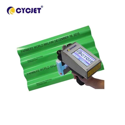 CYCJET เครื่องพิมพ์อิงค์เจ็ทแบบใช้มือถือแบบพกพาความสูง 18 มม. วันที่สำหรับแผ่นเหล็ก