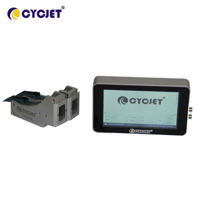 TIJ เครื่องพิมพ์อิงค์เจ็ทความร้อน 2 หัว Foaming Online High Dpi Inkjet Printer