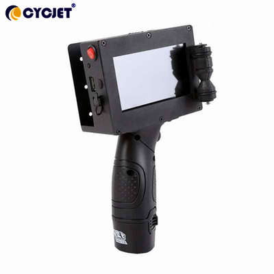 Long Standby 12.7mm Print Size Handheld Inkjet Printer สำหรับกล่องกระดาษ