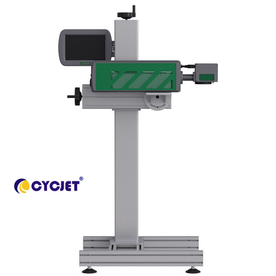 CYCJET LC30F Fly Laser Marking Machine สำหรับขวดแก้ววันที่ Marking Printer